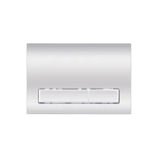 Клавіша змиву Nest 150x220x13 мм, Chrome, лінійна QT0111M08381CRM Qtap, фото 1