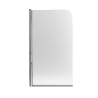 Шторка для ванни Standard CRM407513APL, 75x140 см, скло 6 мм Pear, розпашна, ліва Qtap, фото 1