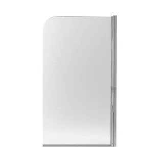 Шторка для ванни Standard CRM407513APR, 75x140 см, скло 6 мм Pear, розпашна, права Qtap, фото 1
