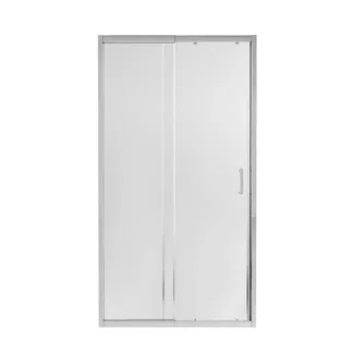 Двері в нішу Taurus CRM201-11.C6 скло 6 мм Clear, CalcLess регу. профіль 97-108х200 см, розсувні Qtap, фото 1
