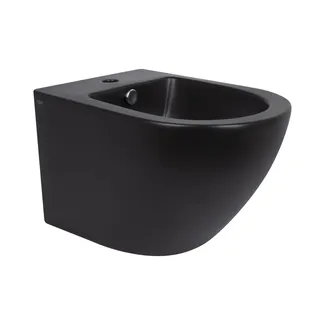 Біде підвісне Robin 495х370х325 мм, Matt Black QT1355046FMB Qtap, фото 1