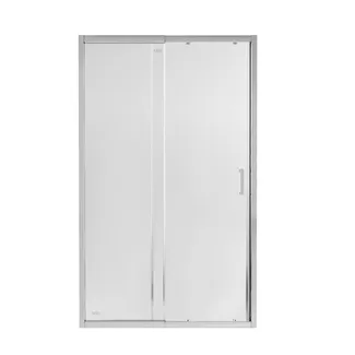 Двері в нішу Taurus CRM2013-14.C6, скло 6 мм Clear, CalcLess, рег. профіль 130-140x200 см, розсувні Qtap, фото 1