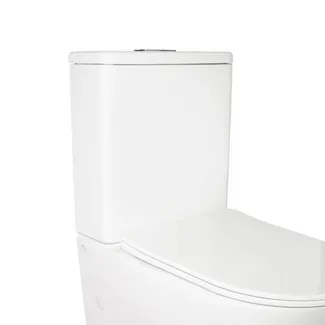 Бачок унітазу підлогового Swan 375х405х1405 мм, White (без чаші і сидіння), 3/4,5 л (сумісний з Crow, Jay, Stork) QT15222178W2 Qtap, фото 1