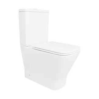 Унітаз підлоговий Cardinal Ultra Quiet 620x365x805 мм, White, з сидінням Slim Duroplast/ Soft-close/ Quick Release QT04222168AUQ3W Qtap, фото 1