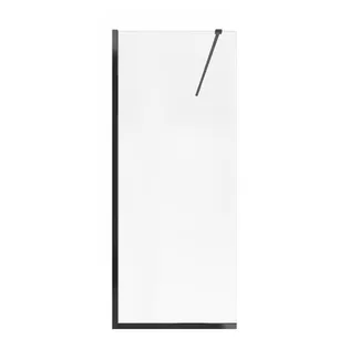 Стіна Walk-In Standard BLM209.C8, 90x200 см, скло 8 мм Clear, CalcLess, нерухома Qtap, фото 1