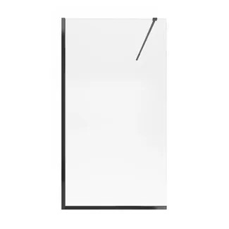 Стіна Walk-In Standard BLM2011.C8, 110x200 см, скло 8 мм Clear, CalcLess, нерухома Qtap, фото 1