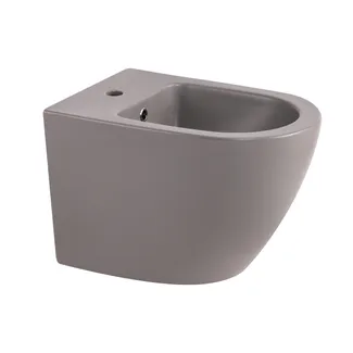 Біде підвісне Robin 515x370x350 мм, Stone grey QT13551381GSG Qtap, фото 1