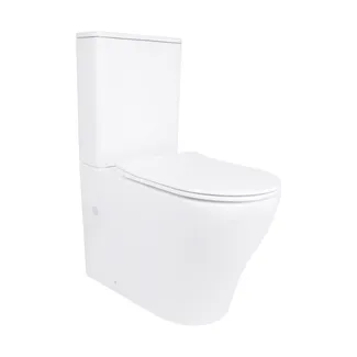 Унітаз підлоговий Virgo Ultra Quiet 660x360x855 мм, White, з сидінням Slim Duroplast/ Soft-close/ Quick Release QT18226092AW Qtap, фото 1