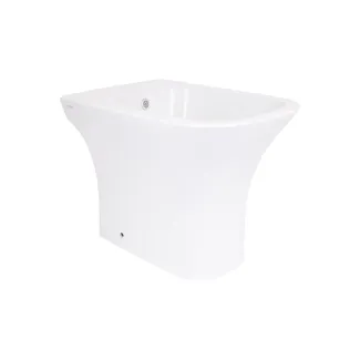 Біде підлогове Presto Quadro 540×340×400 мм, White QTPRE29W49124 Qtap, фото 1