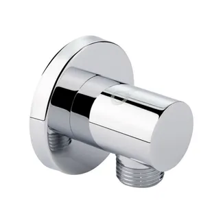 Підключення для шланга Spojeni, Chrome округле QTCRMB030 Qtap, фото 1