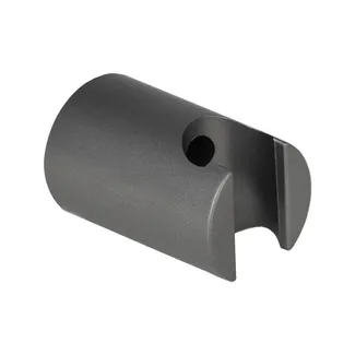 Тримач для ручного душу Spojeni, Graphite округлий QT829910842854GRP Qtap, фото 1