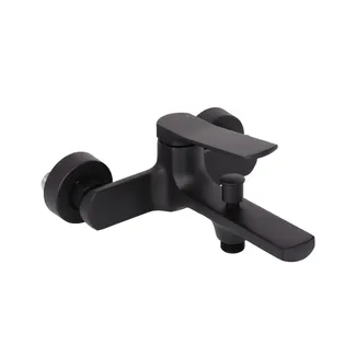 Змішувач для ванни Slavonice, Matt Black (k35) QTSLA259BLM45918 Qtap, фото 1