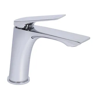 Змішувач для раковини низький Vlasta New, Chrome (k35) QTVLA270CRM45640 Qtap, фото 1