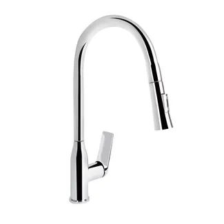 Змішувач для кухні Vlasta New, Chrome (k35) з висувним виливом QTVLA344CRM45646 Qtap, фото 1