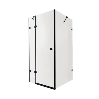 Душова кабіна Capricorn BLA1099SC6, 90x90 см, квадратна, скло 6 мм Clear, CalcLess, розпашна, без піддону Qtap, фото 1