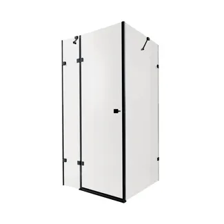 Душова кабіна Capricorn BLA10128RC6, 120x80 см, прямокутна, скло 6 мм Clear, CalcLess, розпашна, без піддону Qtap, фото 1