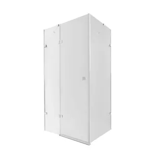 Душова кабіна Capricorn CRM10128RC6, 120x80 см, прямокутна, скло 6 мм Clear, CalcLess, розпашна, без піддону Qtap, фото 1