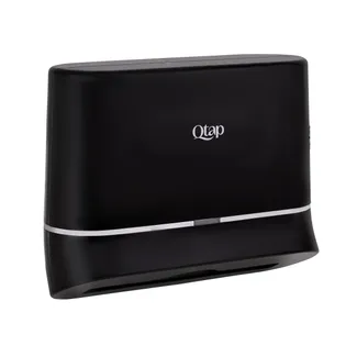 Тримач для паперових рушників Pohodli, 300 мм, Black QTDR600BP Qtap, фото 1