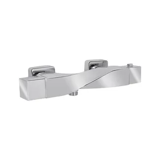 Змішувач для душу Zkrouceny, Chrome термостатичний QTZKR40T105C Chrome Qtap, фото 1